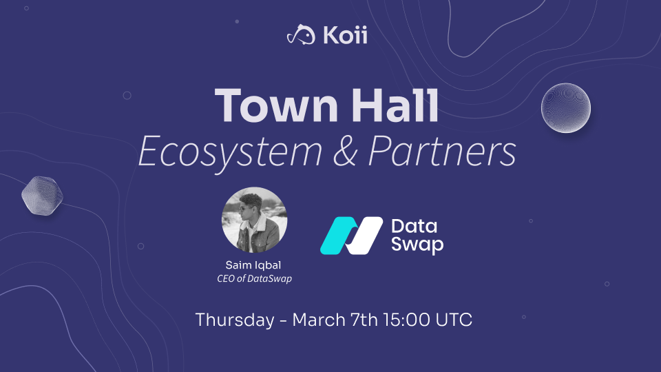 Koii Town Hall #9: Unlocking the Power of Social Data for AI